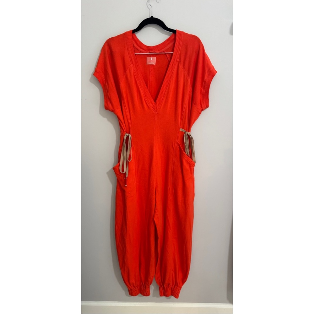 FP Movement by Free People Orange Jumpsuit